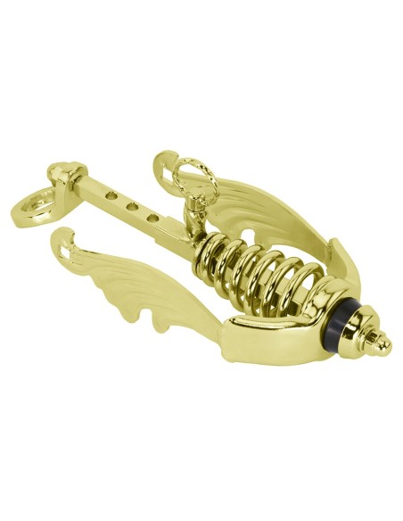 Spring Fork Slammer W/Wing Extended Crown Gold.